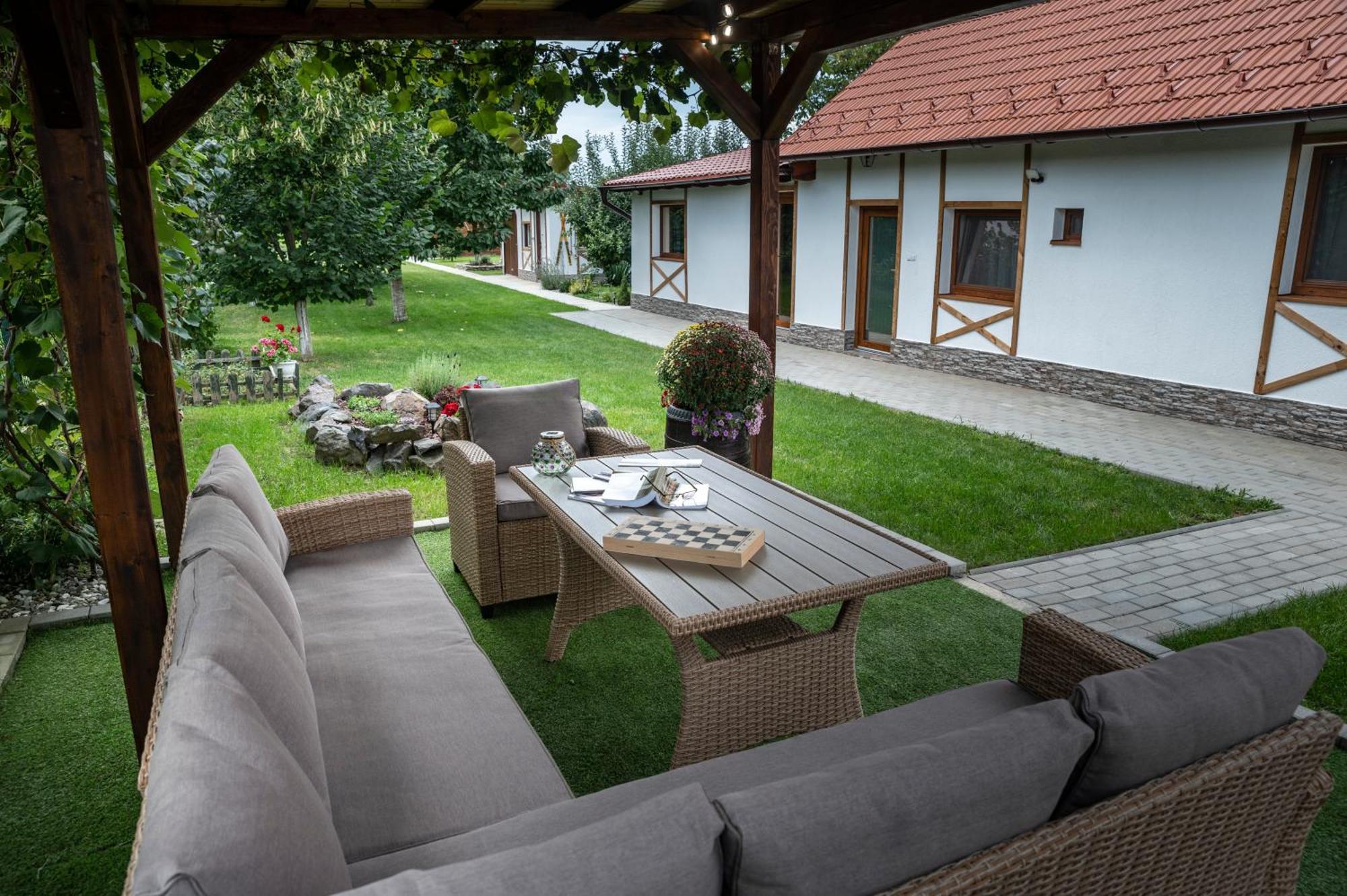 Magda Garden Hotel Cîrţişoara Buitenkant foto